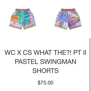 WC X CS What the?! Pt II Pastel Swingman Shorts